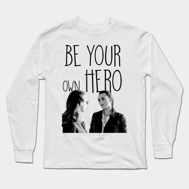 Kara and Lena - Supercorp Long Sleeve T-Shirt by samaritan100